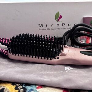 Miropure Pink Hair Straightening Brush